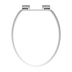 Schutte houten kern wc-zitting white met softclose | wit - 84100 84100
