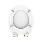 Schutte houten kern wc-zitting white met softclose | wit - 84100 84100