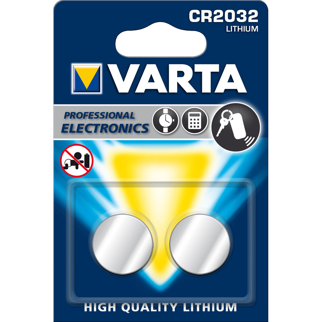 Varta - Varta cr2032 knoopcelbatterijen 2 stuks