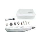 Remington man3000 reveal manicure-pedicureset met 12 hulpstukken zilver wit