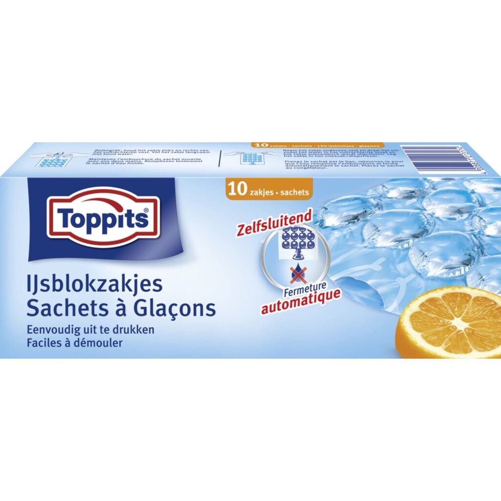 Toppits - Toppits ijsblokzakjes 10 stuks