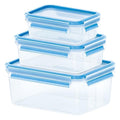 Emsa 508566 clip close vershouddozen 0.55l 1l 2.3l 3 stuks blauw