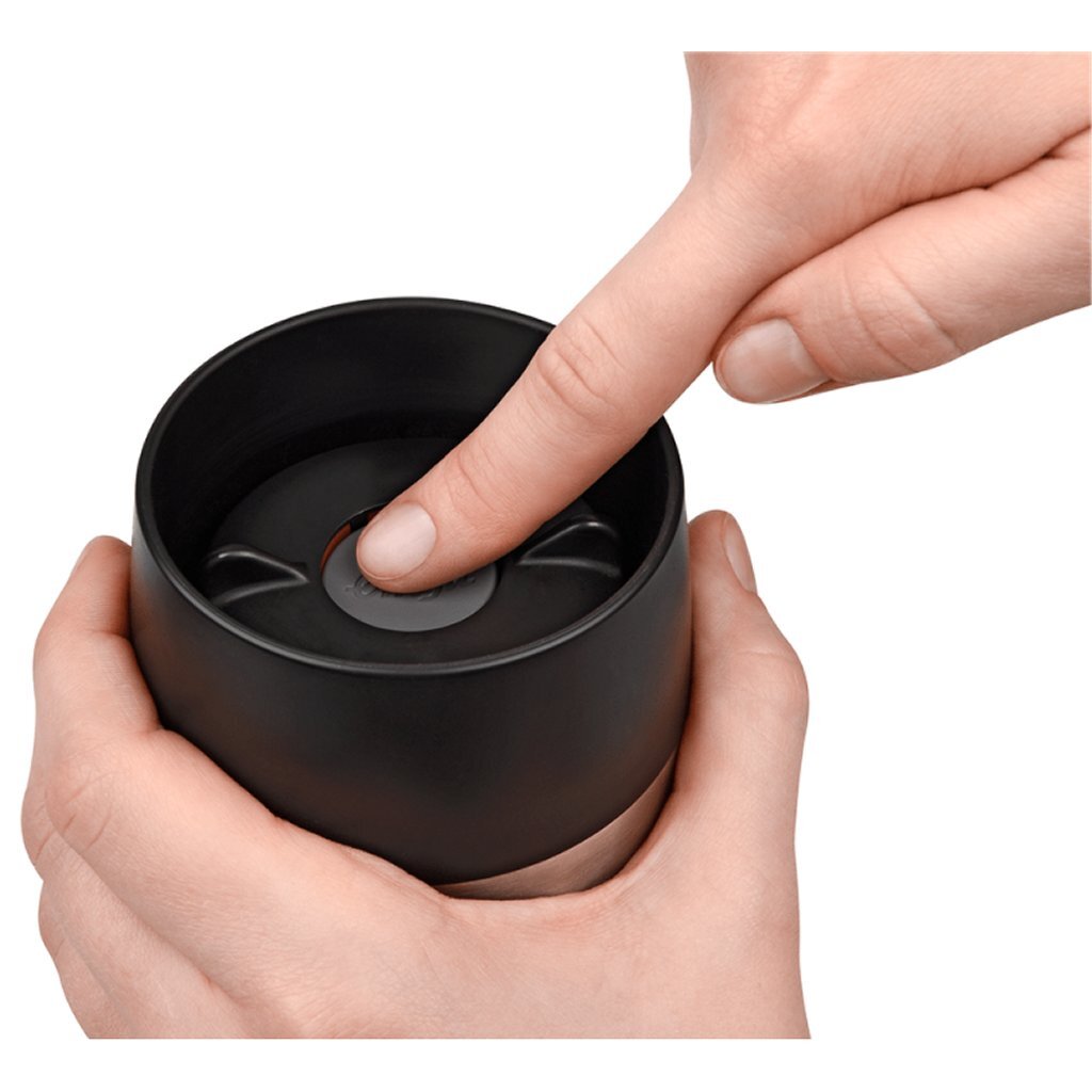 Emsa 513356 travel mug isoleerbeker 0.36l rvs rood
