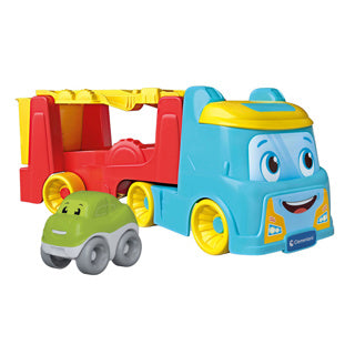 Clementoni baby vrachtwagen met tuimelauto's