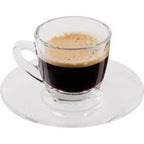 Scanpart espresso kop en schotel 7cl 2 stuks