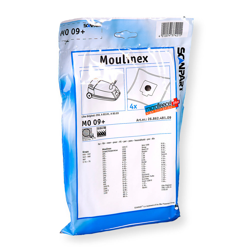 Scanpart stofzak moulinex compact micro