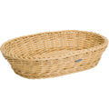 Westmark broodmand rieten look ovaal 32x23x7 cm beige kunststof