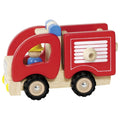 Goki houten brandweerauto