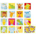 Goki memospel safari. 32 delig. 3+