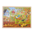 Goki puzzel, onze tuin - boven en ondergronds
