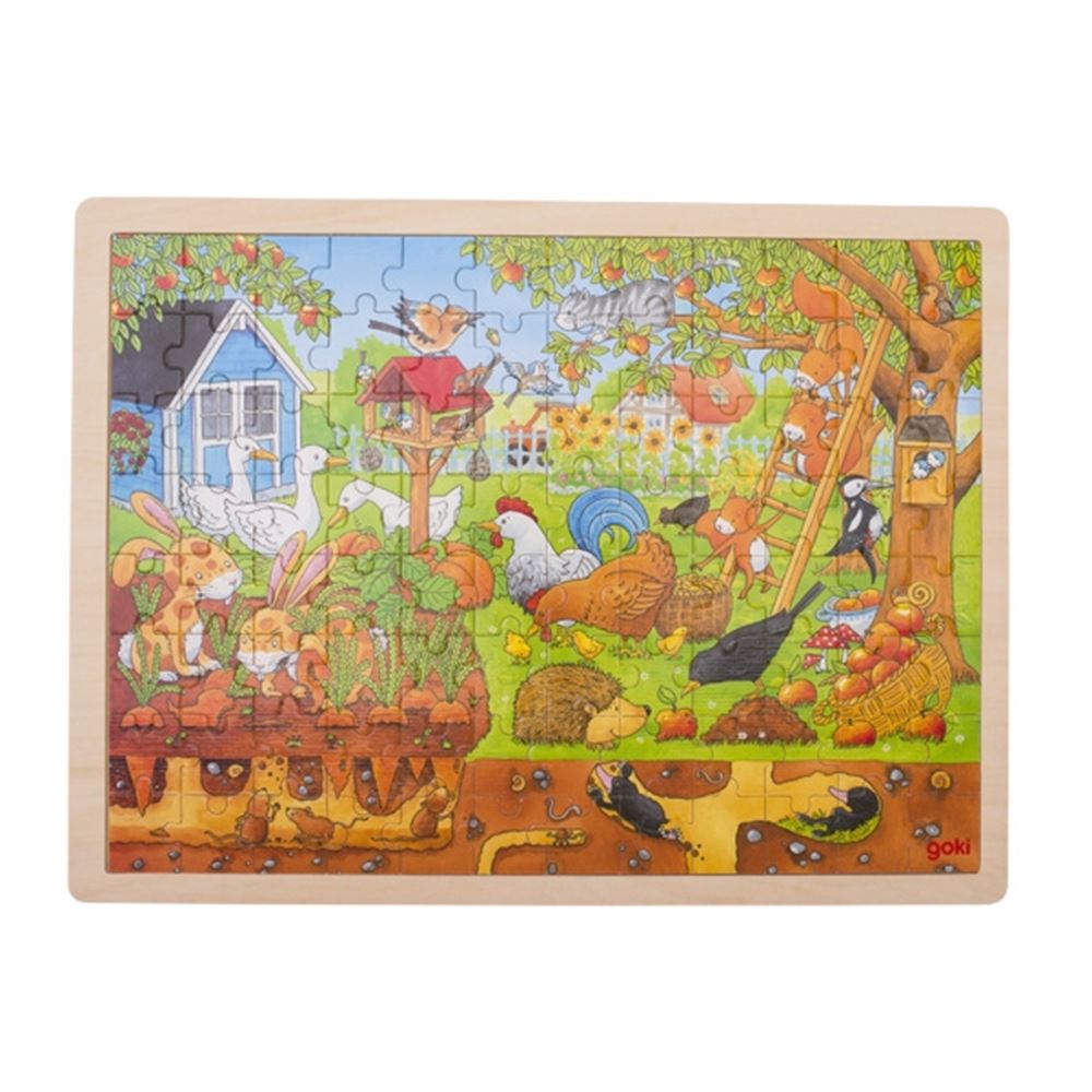 Goki - Puzzel onze tuin - boven en ondergronds