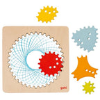 Goki spirograaf. 13x13x0,5 cm. 4+