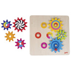 Goki houten tandwiel spel. 8 delig. 3+