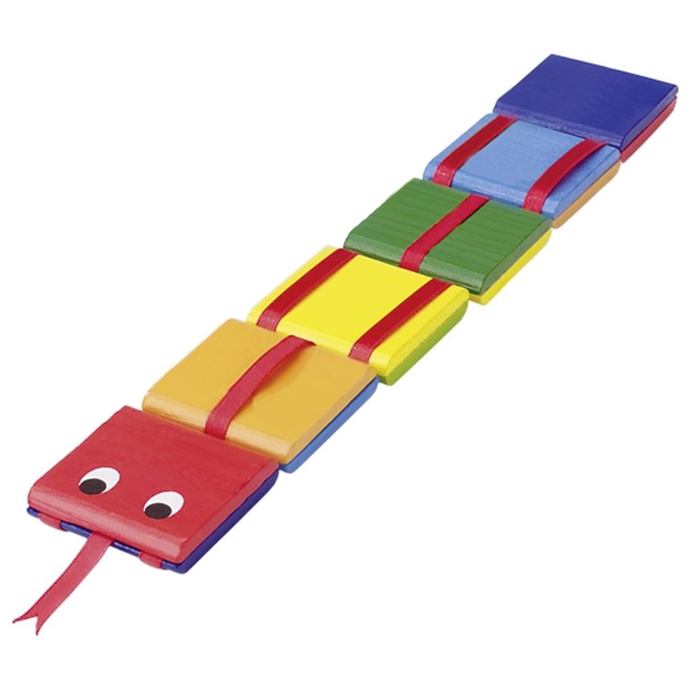 Goki - Magische ratelslang jacobsladder 32 cm.
