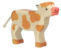 Holztiger - Holztiger kalf staand bruin. 11 cm.