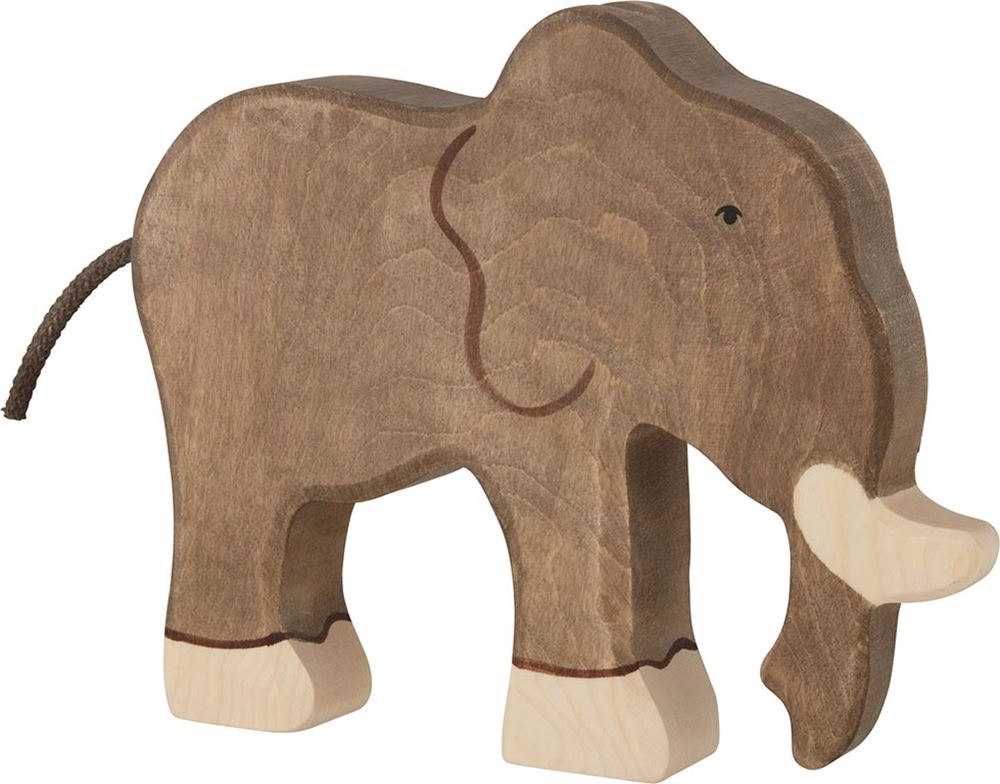 Holztiger - Holztiger olifant. 19 cm.