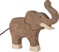 Holztiger - Holztiger olifant slurf omhoog. 18 cm.