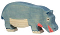 Holztiger - Holztiger nijlpaard etend. 18 cm.
