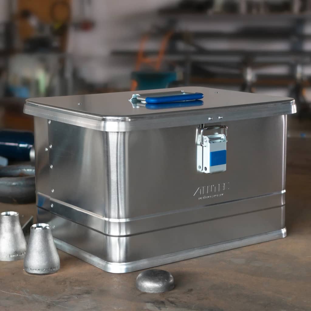 Aluminium kist alutec alu12030 grijs
