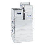 Aluminium kist alutec alu15049 grijs