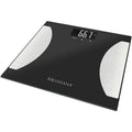 Medisana bs 475 lichaamsanalyse weegschaal zwart zilver