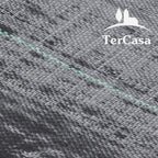 Tercasa ju-998102 worteldoek 200x500 cm 100g m sup2; zwart