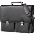 Juscha ju-47118 aktentas alassio veneto 22 x 42 x 10 cm zwart