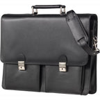 Juscha ju-47118 aktentas alassio veneto 22 x 42 x 10 cm zwart