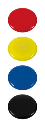 Westcott ac-e10826 magneet assorti pak à 4st. ø 40x8,5mm, 2500g