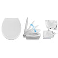 Hi toiletbril met quick release en soft-close