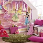 Komar fotobehang glitze party princess 368x254 cm roze