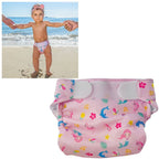 Freds swim academy wasbare zwemluier zeemeermin maat 2 9-16 kg roze