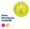 Trixie knipperbal zonder geluid drijvend tpr assorti
