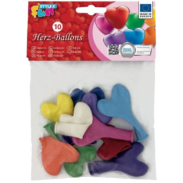 Stylex ballonnen hart 10 stuks