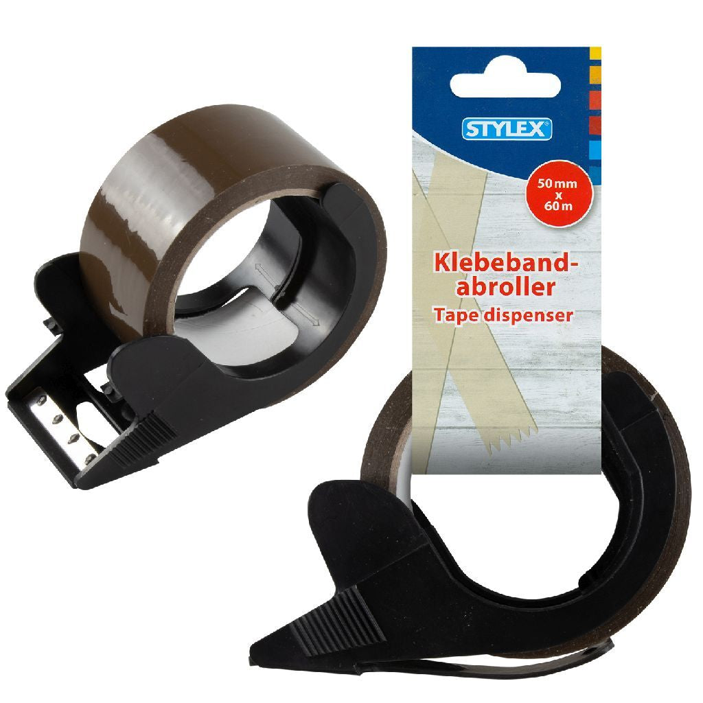 Stylex plakband + dispenser 5x600 cm