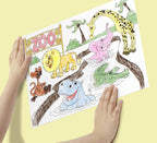Van der doelen info notes in-8719-08 kleurboek 300mm x 200mm colouring book
