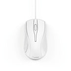 Hama optische muis met 3 knoppen mc-200 met kabel wit