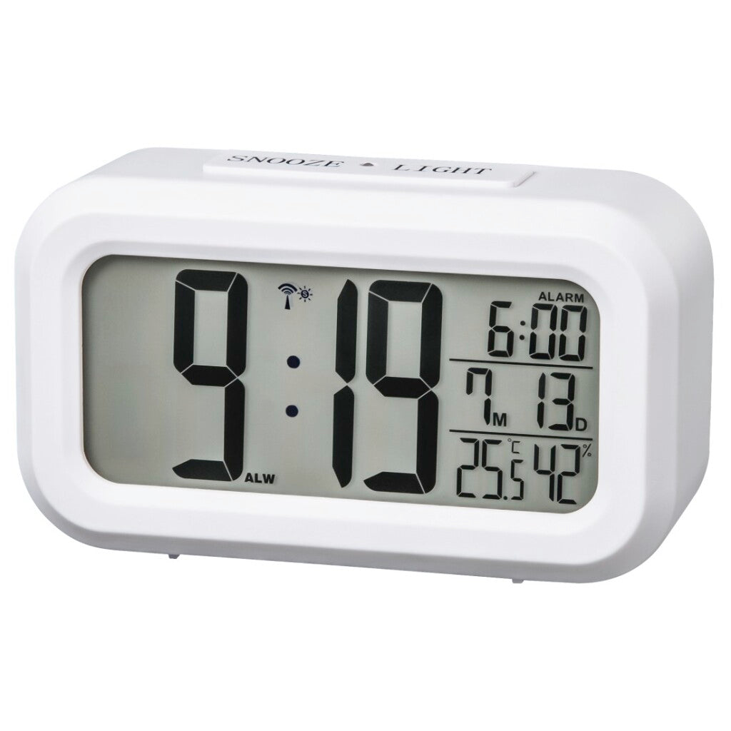 Hama wekker- rc 660 - radiogestuurd - wit