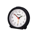 Hama - Hama wekker classic geluidsarm zwart/wit