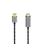 Hama videokabel displayport-st. - hdmi trade;-st. ultra-hd 4k@60hz alu 1,50 m