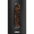 Xavax koffieblik voor 1,3 kg bonen of 1,5 kg poeder luchtdicht aromadicht zw