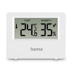 Hama thermometer + hygrometer voor binnen en buiten wit