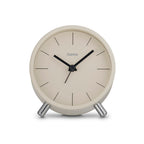 Hama dcf wekker flores tikt niet grijs beige