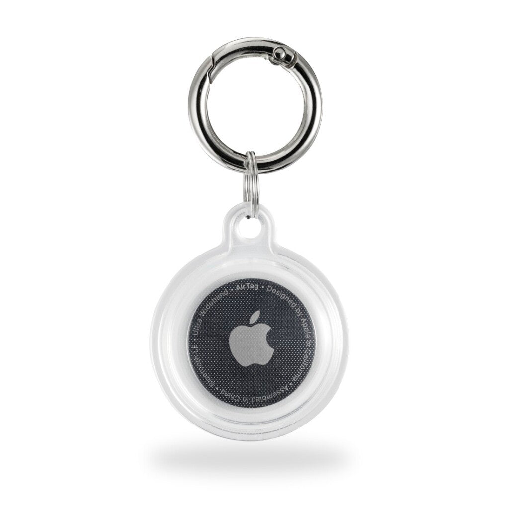 Hama sleutelhanger always clear voor apple airtag doorzichtig
