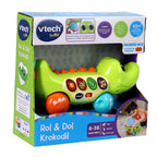 Vtech - Vtech baby dierenvriendjes krokodil - educatief baby speelgoed - activiteitenroller met lichts- en geluidseffecten - cadeau - vanaf 6 maanden