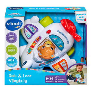 Vtech - Vtech baby reis & leer vliegtuig