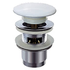 Schutte design clic-clac waste | met overloop | 1 ¼“ x 65 mm | wit - 98807410 98807410
