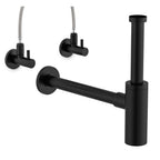 Schütte schutte design wastafel fontein sifon | 5 4 x 32mm | mat zwart - 98166220 - 98166220
