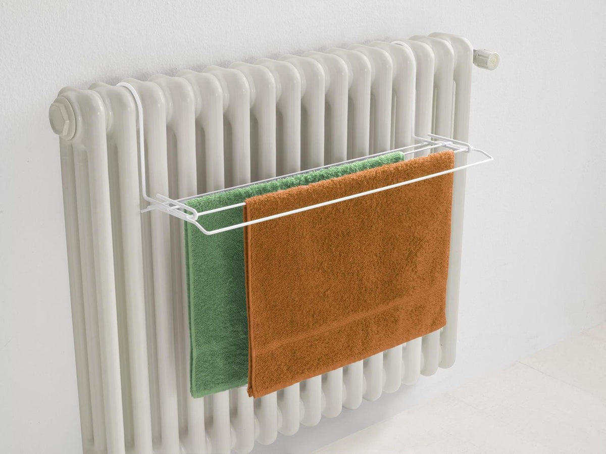 Metaltex - Metaltex Tomado - droogrek iseo - 2 meter drooglengte - 58x17cm - wit - radiator - balkon - camping - inklapbaar - breedte aan te passen