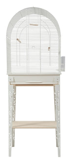 Zolux Vogelkooi patio met standaard wit